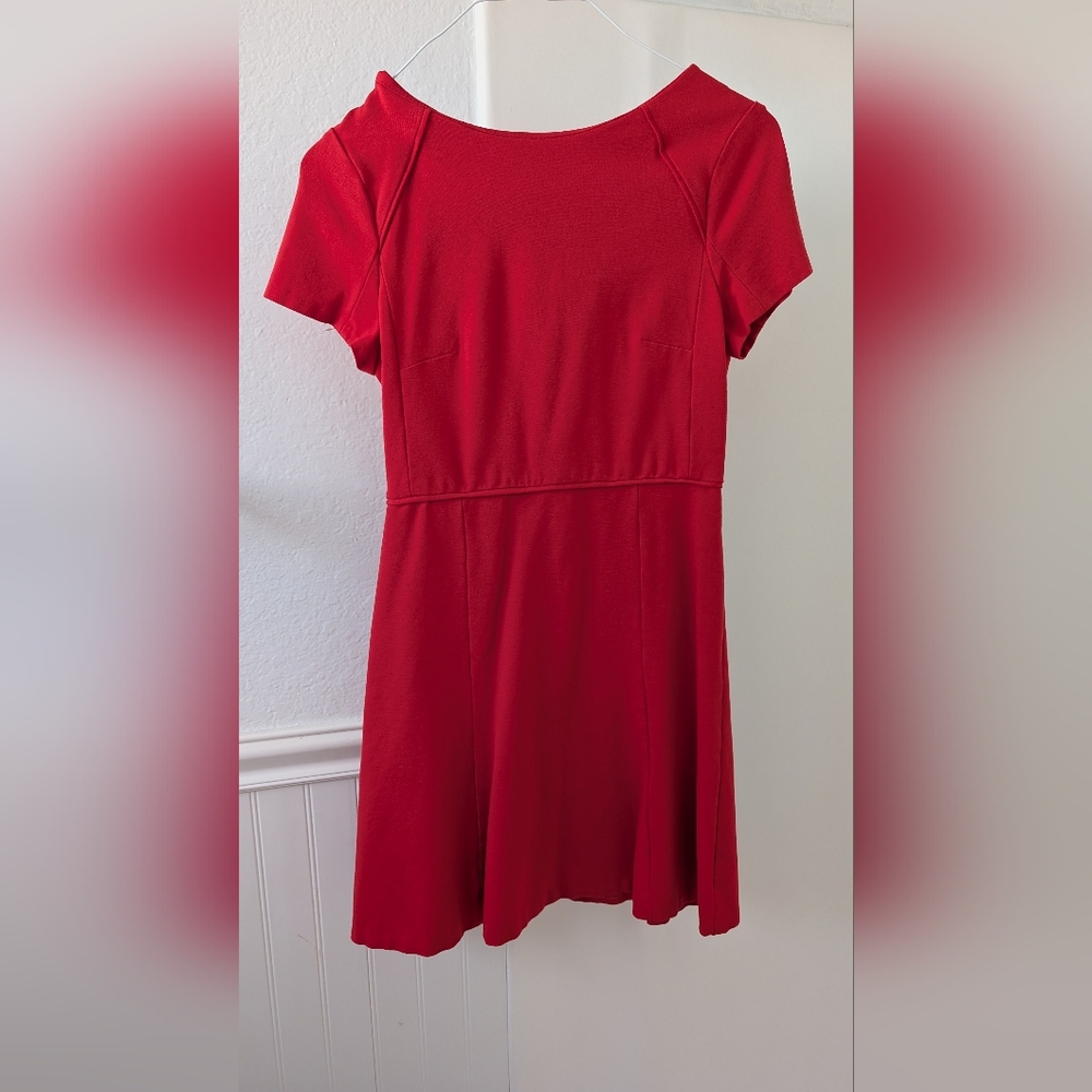 J crew red Valentine's Day dress